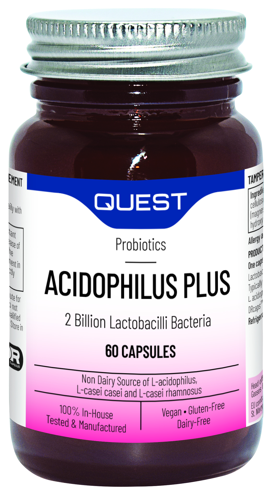 Quest Acidophilus Plus 60's  Bonus Pack 90's